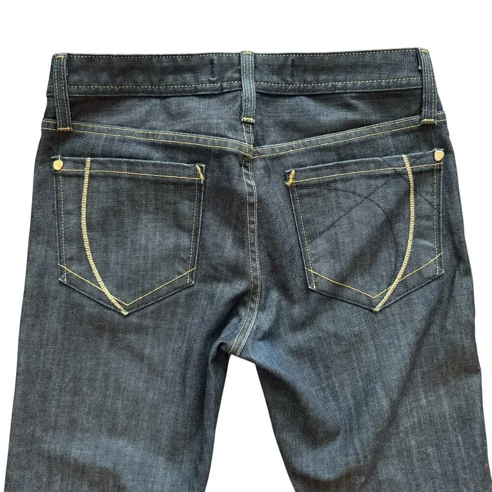 Proportion of Blu 89 UNO Jeans Mens‎ 30 Dark Indigo Skinny Japanese Denim USA
